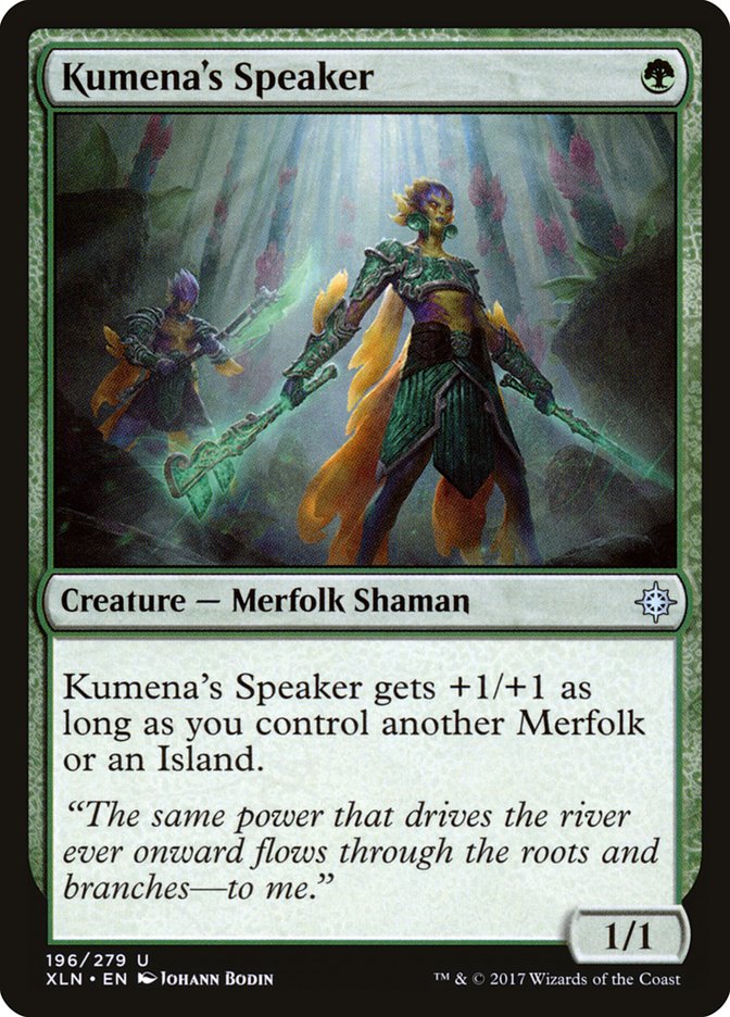 Kumena's Speaker [Ixalan] MTG Single Magic: The Gathering    | Red Claw Gaming