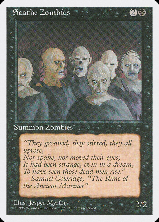 Scathe Zombies [Fourth Edition] MTG Single Magic: The Gathering    | Red Claw Gaming