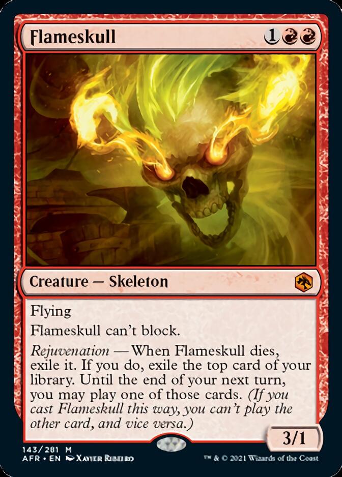 Flameskull [Dungeons & Dragons: Adventures in the Forgotten Realms] MTG Single Magic: The Gathering    | Red Claw Gaming