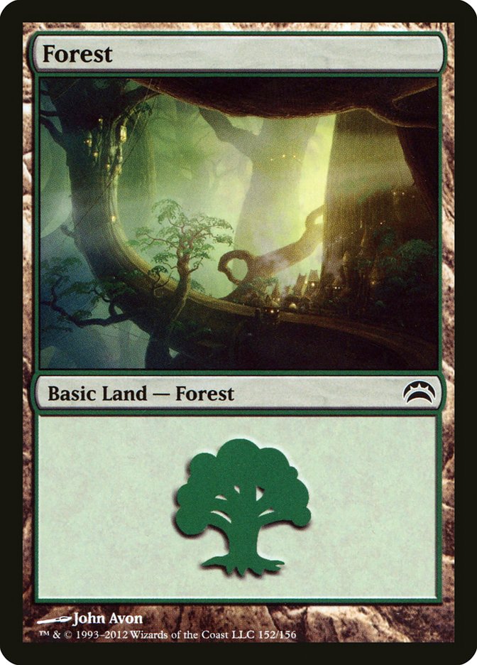 Forest (152) [Planechase 2012] MTG Single Magic: The Gathering    | Red Claw Gaming