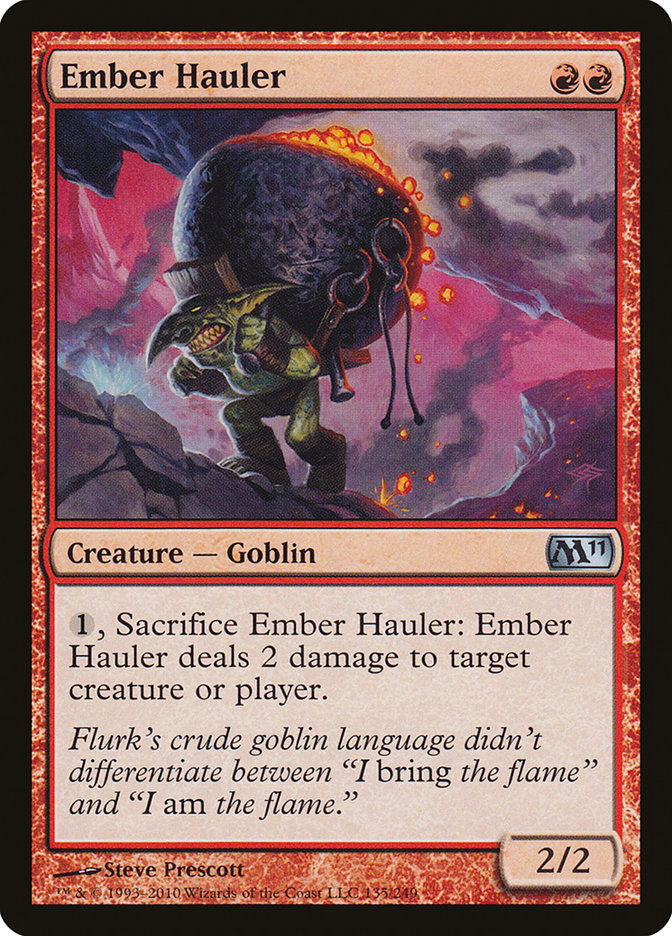 Ember Hauler [Magic 2011] MTG Single Magic: The Gathering    | Red Claw Gaming