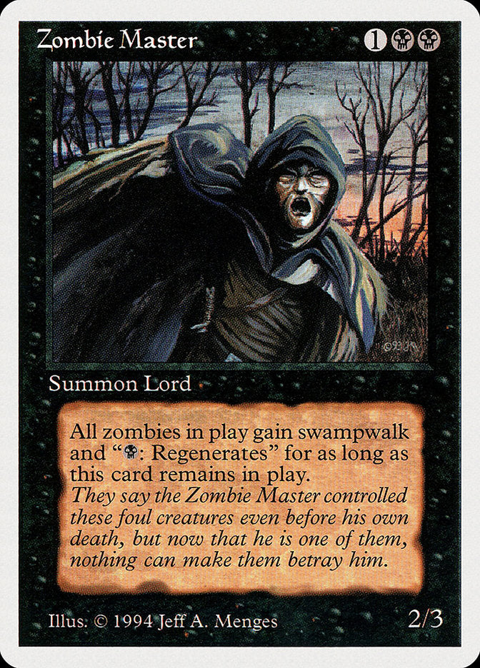 Zombie Master [Summer Magic / Edgar] MTG Single Magic: The Gathering    | Red Claw Gaming