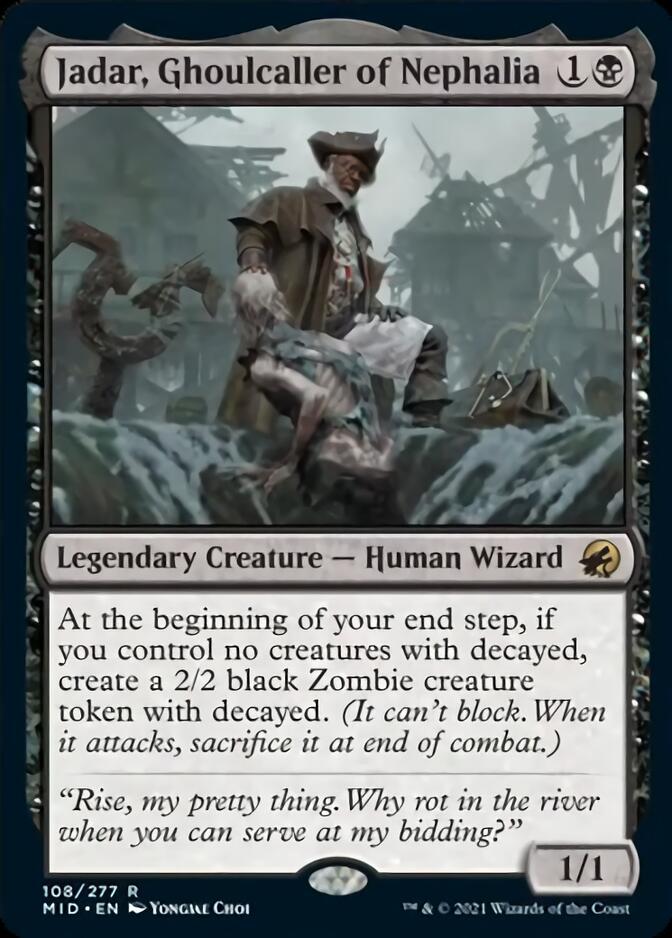 Jadar, Ghoulcaller of Nephalia [Innistrad: Midnight Hunt] MTG Single Magic: The Gathering    | Red Claw Gaming