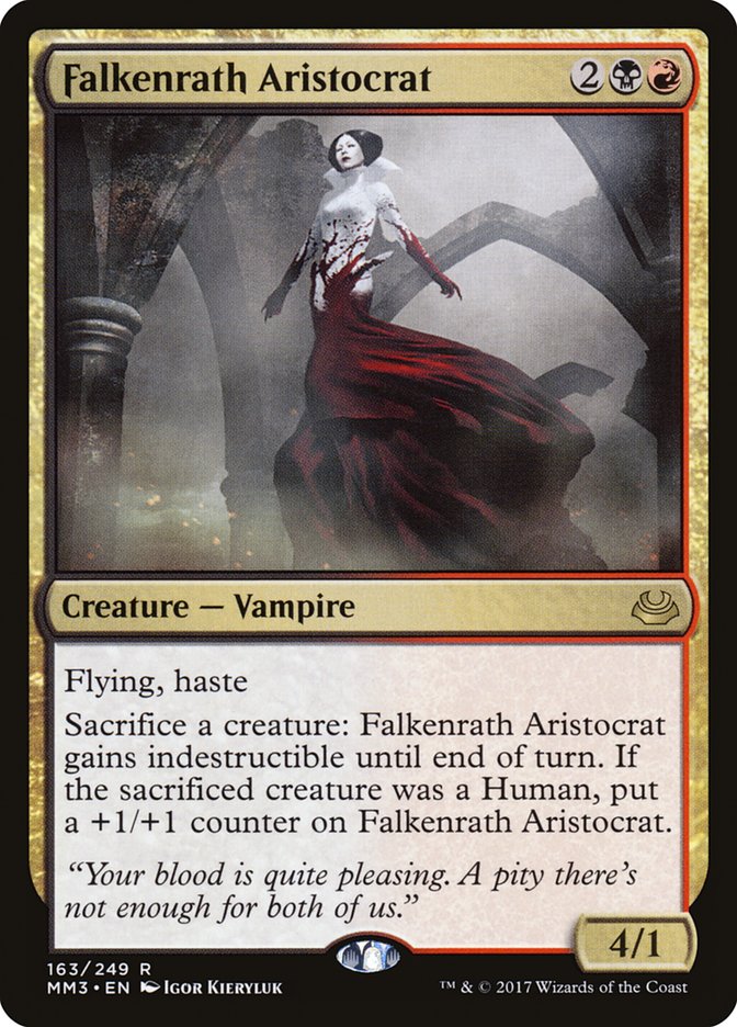 Falkenrath Aristocrat [Modern Masters 2017] MTG Single Magic: The Gathering    | Red Claw Gaming