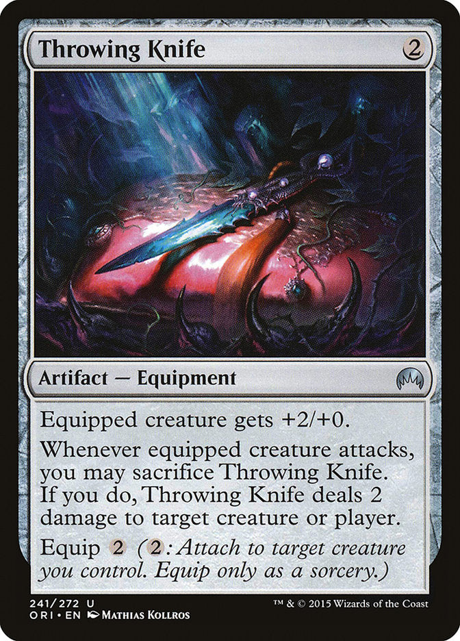 Throwing Knife [Magic Origins] MTG Single Magic: The Gathering    | Red Claw Gaming