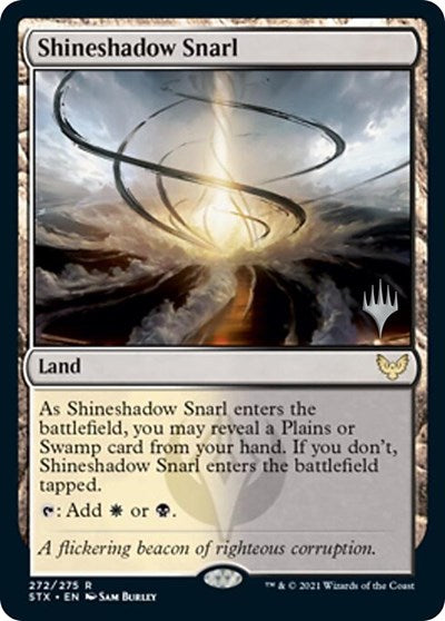 Shineshadow Snarl (Promo Pack) [Strixhaven: School of Mages Promos] MTG Single Magic: The Gathering    | Red Claw Gaming