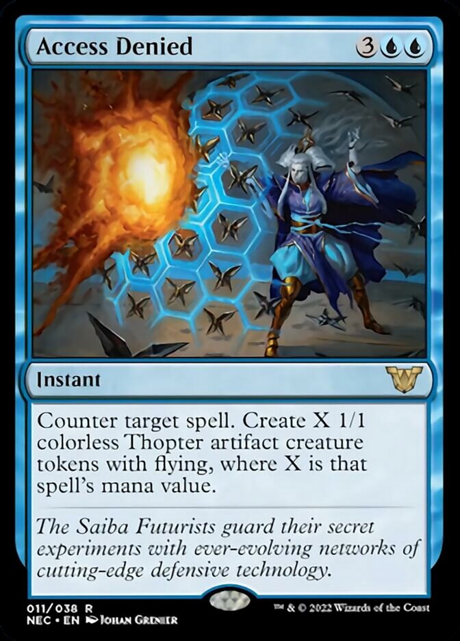 Access Denied [Kamigawa: Neon Dynasty Commander] MTG Single Magic: The Gathering    | Red Claw Gaming