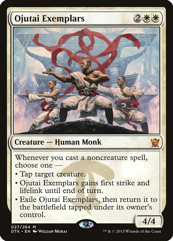 Ojutai Exemplars [Dragons of Tarkir] MTG Single Magic: The Gathering    | Red Claw Gaming