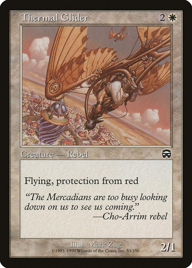 Thermal Glider [Mercadian Masques] MTG Single Magic: The Gathering    | Red Claw Gaming