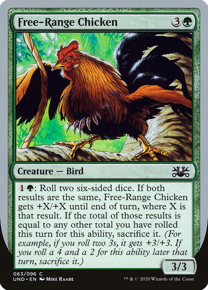 Free-Range Chicken [Unsanctioned] MTG Single Magic: The Gathering    | Red Claw Gaming