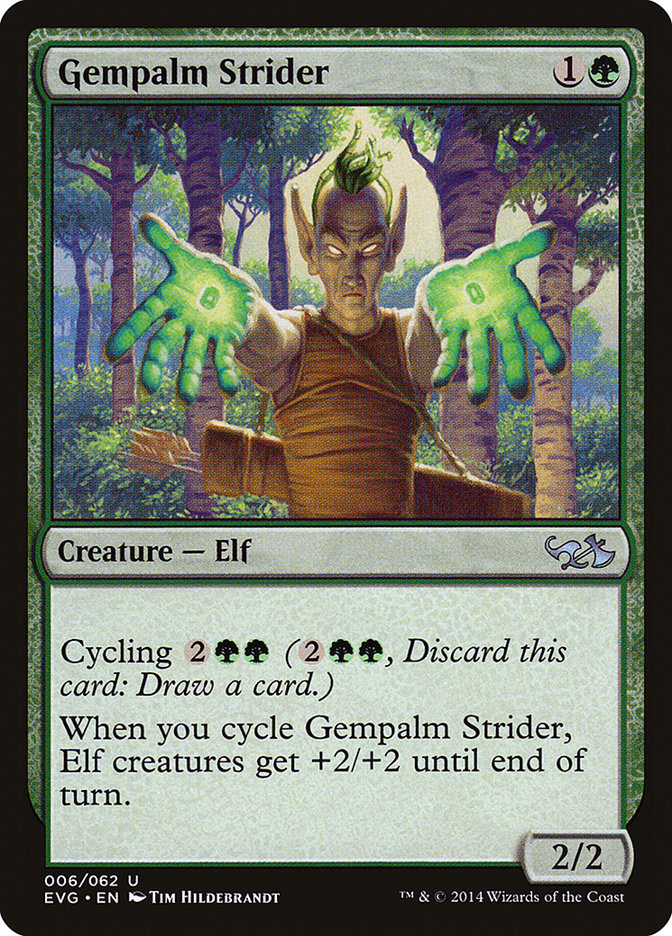 Gempalm Strider (Elves vs. Goblins) [Duel Decks Anthology] MTG Single Magic: The Gathering    | Red Claw Gaming