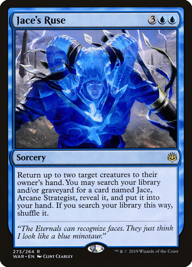 Jace's Ruse [War of the Spark] MTG Single Magic: The Gathering    | Red Claw Gaming