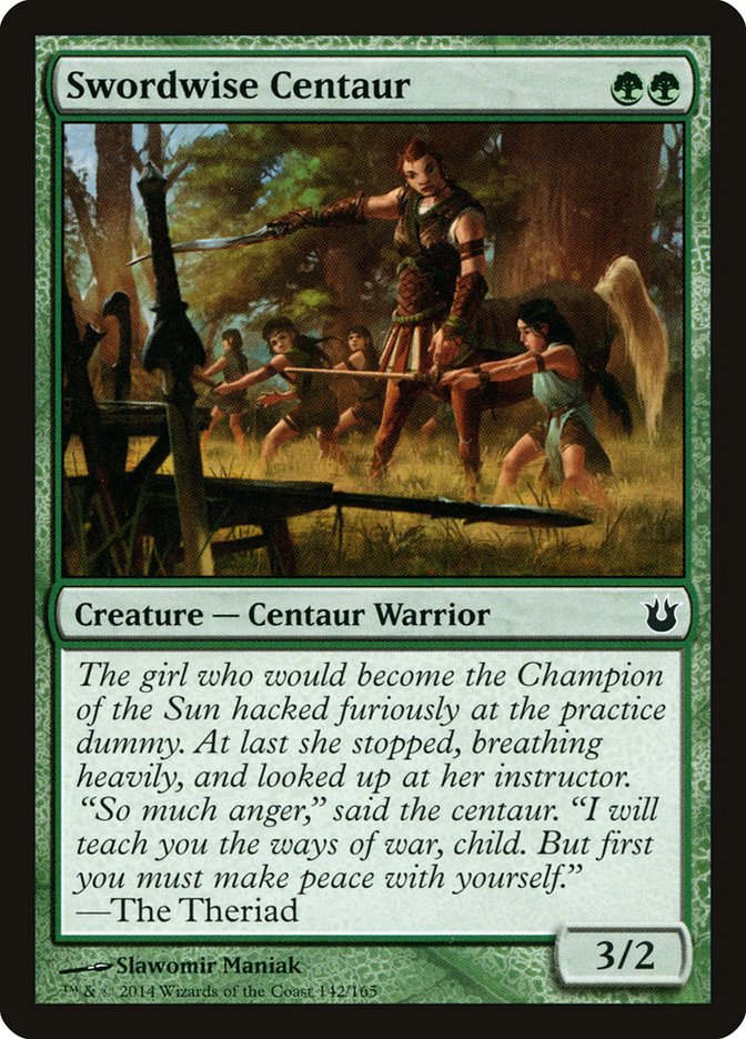 Swordwise Centaur [Born of the Gods] MTG Single Magic: The Gathering    | Red Claw Gaming
