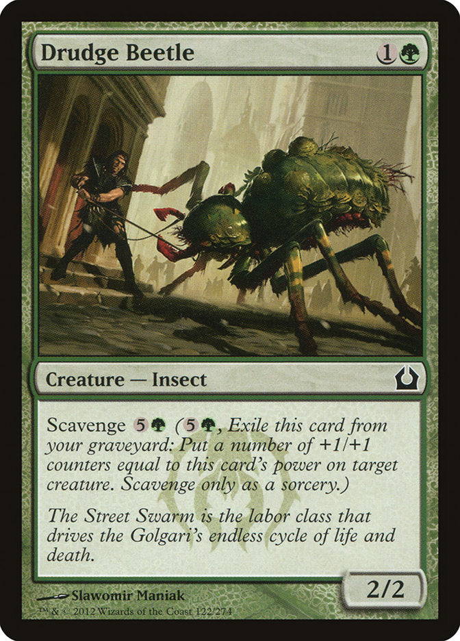 Drudge Beetle [Return to Ravnica] MTG Single Magic: The Gathering    | Red Claw Gaming