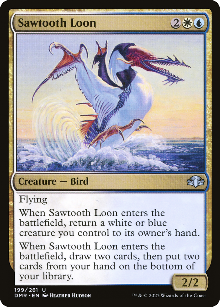 Sawtooth Loon [Dominaria Remastered] MTG Single Magic: The Gathering    | Red Claw Gaming