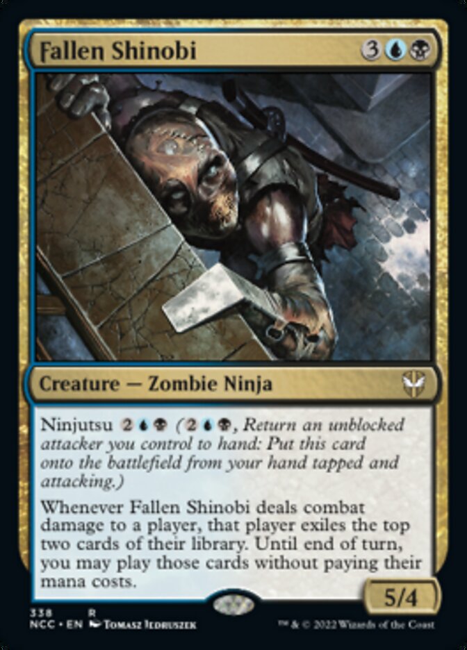Fallen Shinobi [Streets of New Capenna Commander] MTG Single Magic: The Gathering    | Red Claw Gaming