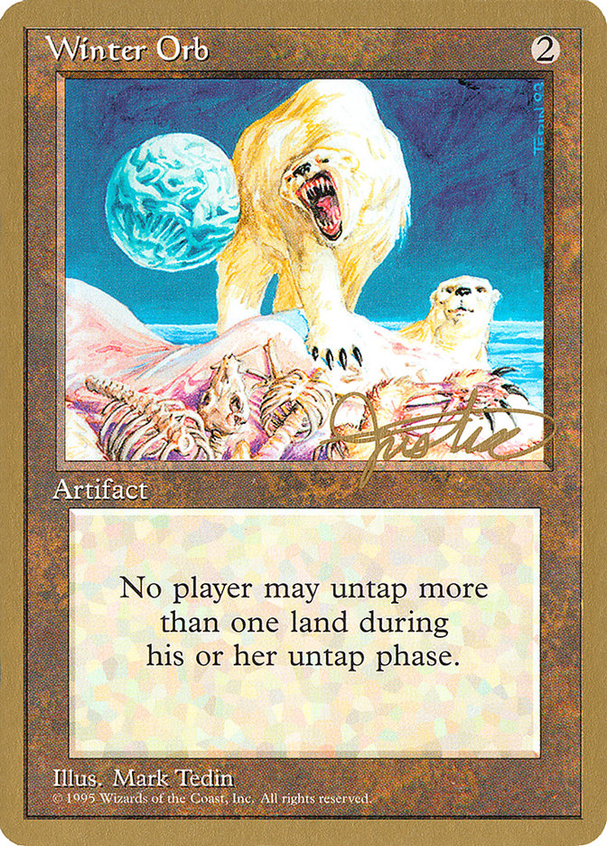 Winter Orb (Mark Justice) [Pro Tour Collector Set] MTG Single Magic: The Gathering    | Red Claw Gaming