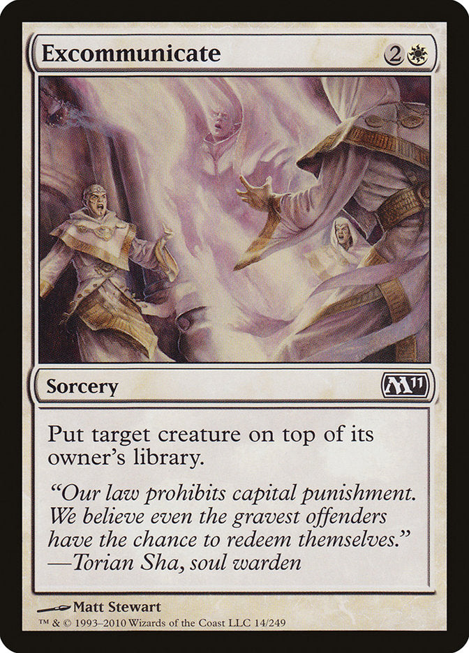 Excommunicate [Magic 2011] MTG Single Magic: The Gathering    | Red Claw Gaming