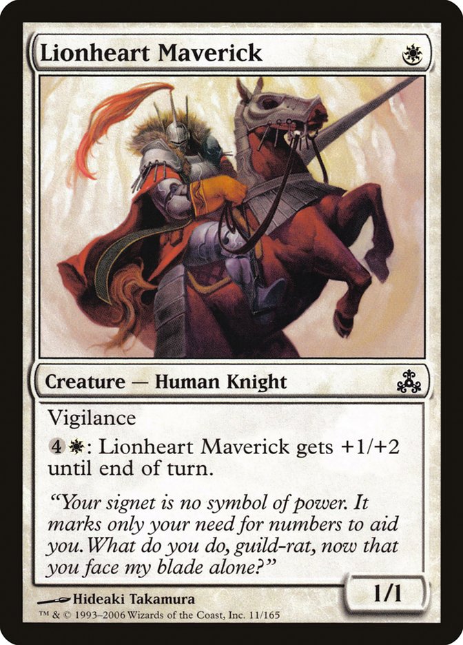 Lionheart Maverick [Guildpact] MTG Single Magic: The Gathering    | Red Claw Gaming