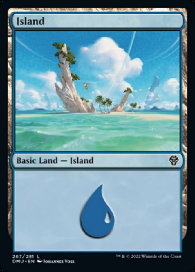 Island (267) [Dominaria United] MTG Single Magic: The Gathering    | Red Claw Gaming
