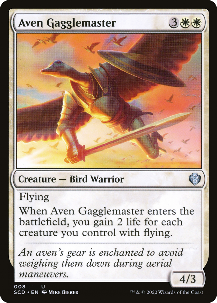 Aven Gagglemaster [Starter Commander Decks] MTG Single Magic: The Gathering    | Red Claw Gaming