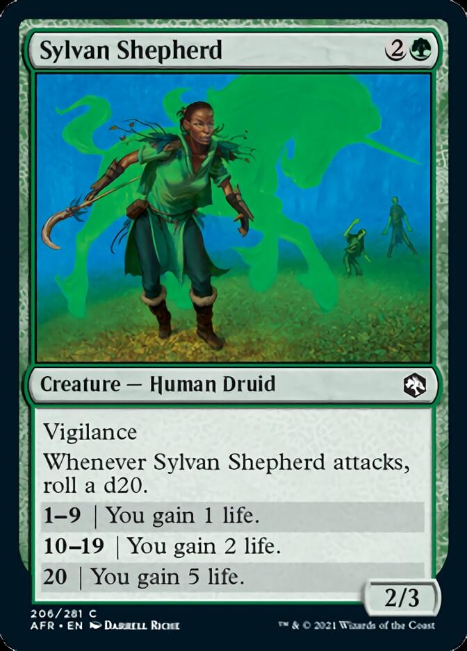 Sylvan Shepherd [Dungeons & Dragons: Adventures in the Forgotten Realms] MTG Single Magic: The Gathering    | Red Claw Gaming