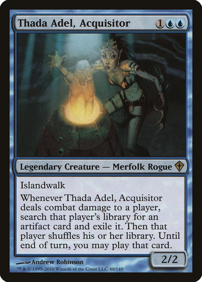 Thada Adel, Acquisitor [Worldwake] MTG Single Magic: The Gathering    | Red Claw Gaming