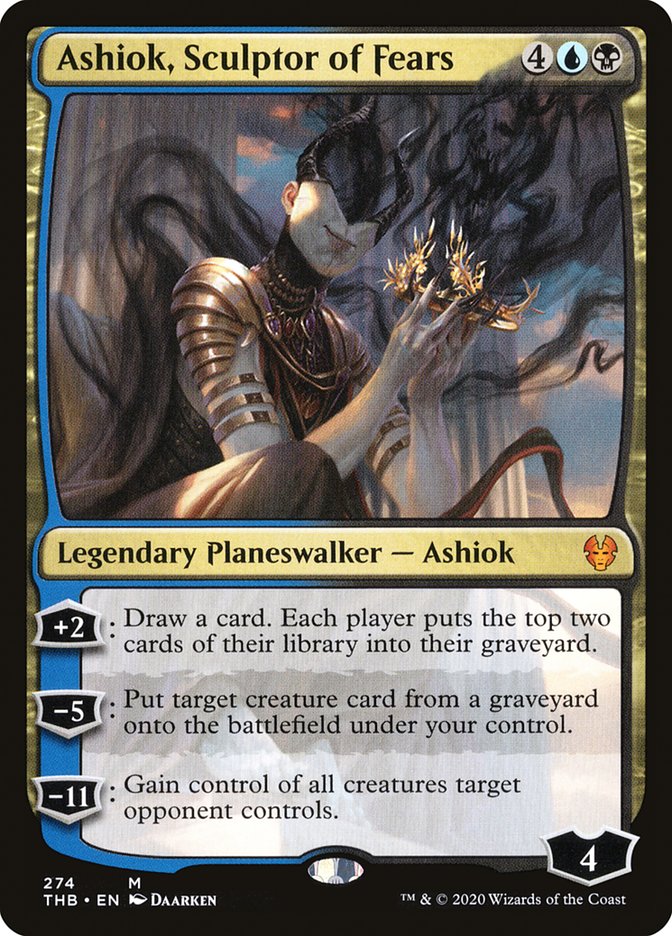 Ashiok, Sculptor of Fears [Theros Beyond Death] MTG Single Magic: The Gathering    | Red Claw Gaming