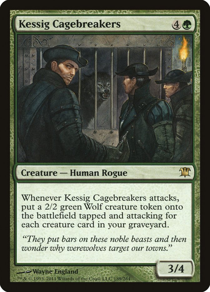 Kessig Cagebreakers [Innistrad] MTG Single Magic: The Gathering    | Red Claw Gaming