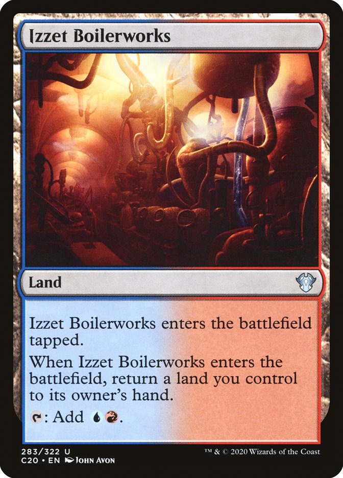 Izzet Boilerworks [Commander 2020] MTG Single Magic: The Gathering    | Red Claw Gaming