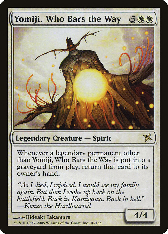 Yomiji, Who Bars the Way [Betrayers of Kamigawa] MTG Single Magic: The Gathering    | Red Claw Gaming