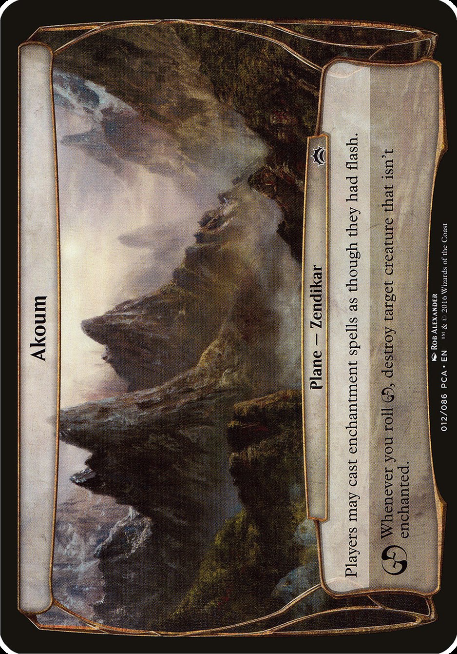 Akoum (Planes) [Planechase Anthology Planes] MTG Single Magic: The Gathering    | Red Claw Gaming