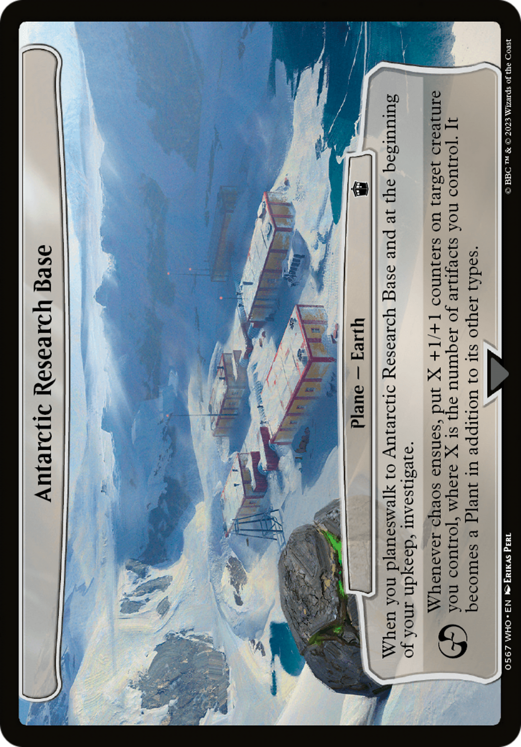 Antarctic Research Base [Planechase] MTG Single Magic: The Gathering    | Red Claw Gaming
