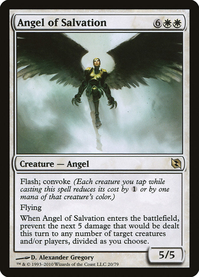 Angel of Salvation [Duel Decks: Elspeth vs. Tezzeret] MTG Single Magic: The Gathering    | Red Claw Gaming