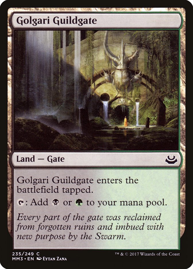 Golgari Guildgate [Modern Masters 2017] MTG Single Magic: The Gathering    | Red Claw Gaming