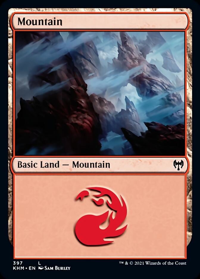 Mountain (397) [Kaldheim] MTG Single Magic: The Gathering    | Red Claw Gaming
