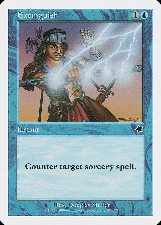 Extinguish [Starter 1999] MTG Single Magic: The Gathering    | Red Claw Gaming