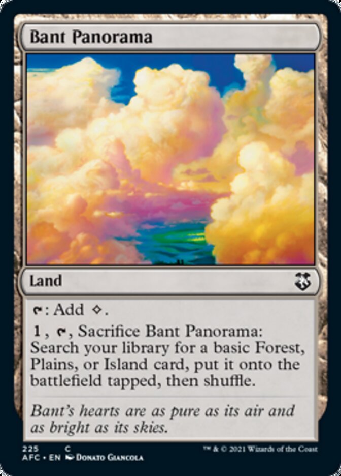 Bant Panorama [Dungeons & Dragons: Adventures in the Forgotten Realms Commander] MTG Single Magic: The Gathering    | Red Claw Gaming