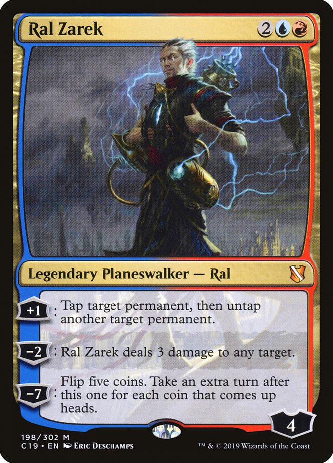 Ral Zarek [Commander 2019] MTG Single Magic: The Gathering    | Red Claw Gaming