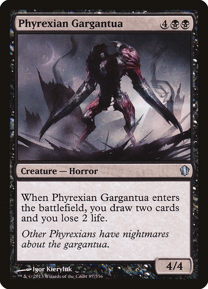 Phyrexian Gargantua [Commander 2013] MTG Single Magic: The Gathering    | Red Claw Gaming