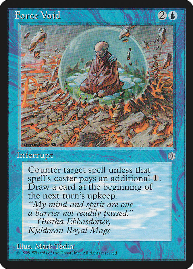 Force Void [Ice Age] MTG Single Magic: The Gathering    | Red Claw Gaming