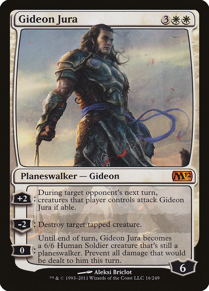 Gideon Jura [Magic 2012] MTG Single Magic: The Gathering    | Red Claw Gaming