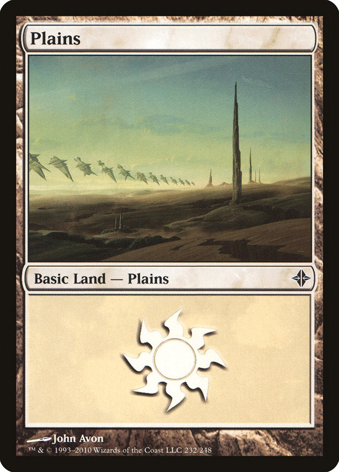 Plains (232) [Rise of the Eldrazi] MTG Single Magic: The Gathering    | Red Claw Gaming
