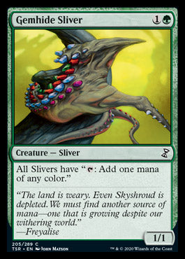 Gemhide Sliver [Time Spiral Remastered] MTG Single Magic: The Gathering    | Red Claw Gaming