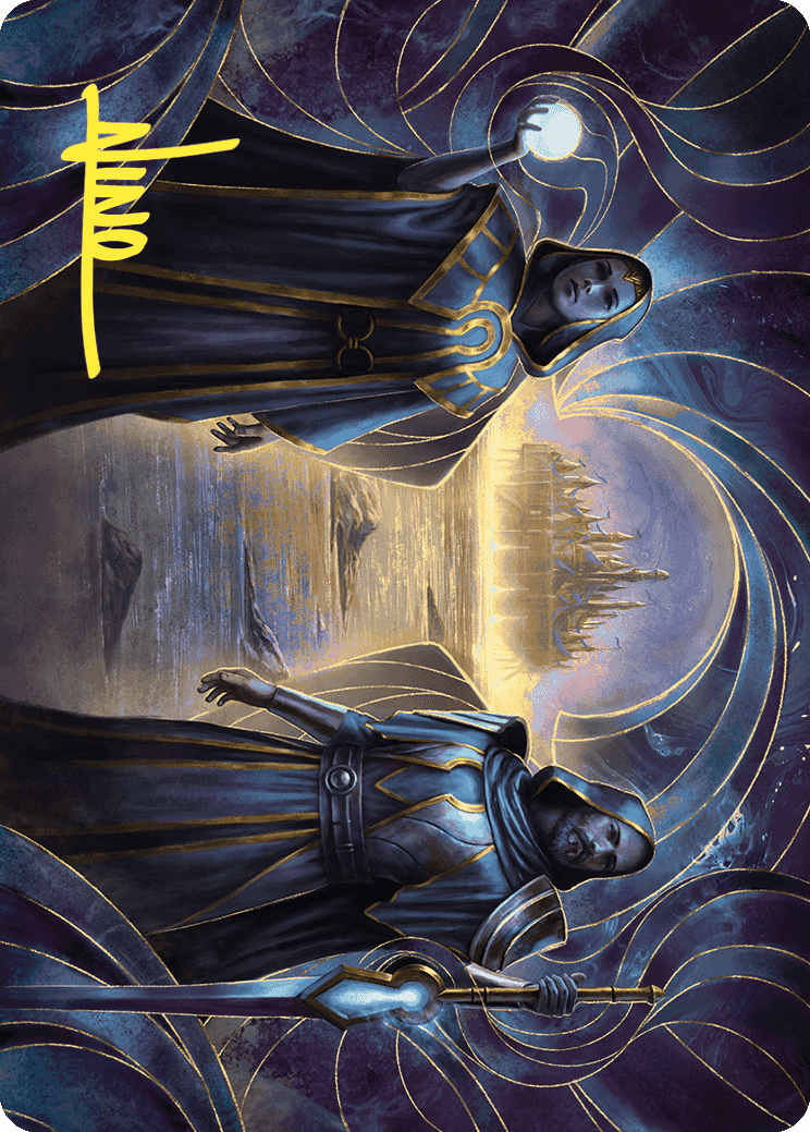 Court of Vantress Art Card (Gold-Stamped Signature) [Wilds of Eldraine Art Series] MTG Single Magic: The Gathering    | Red Claw Gaming