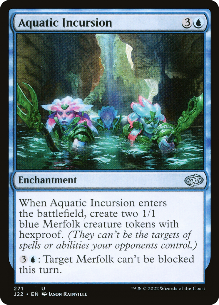 Aquatic Incursion [Jumpstart 2022] MTG Single Magic: The Gathering    | Red Claw Gaming