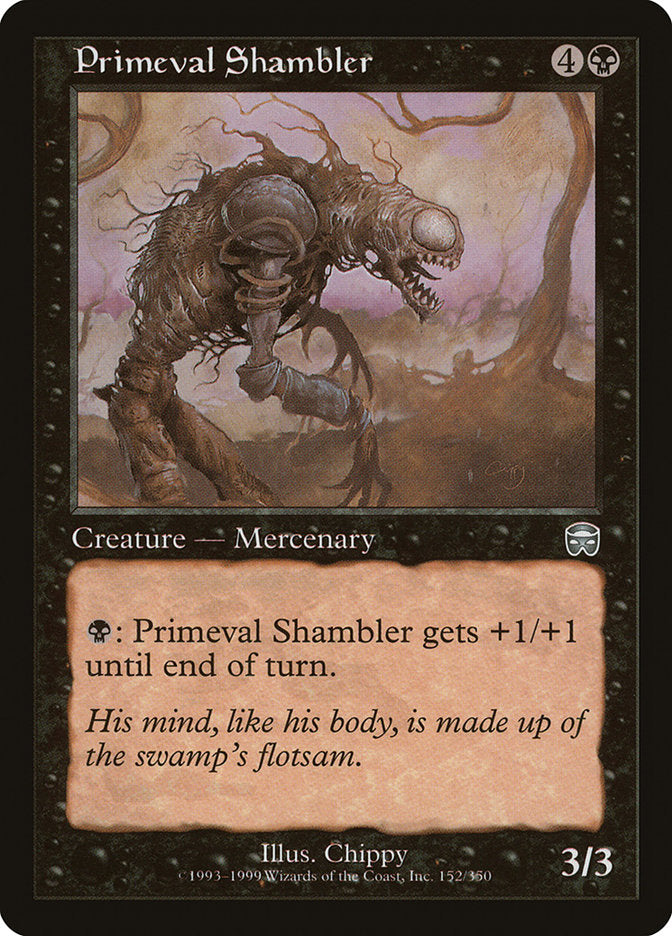 Primeval Shambler [Mercadian Masques] MTG Single Magic: The Gathering    | Red Claw Gaming