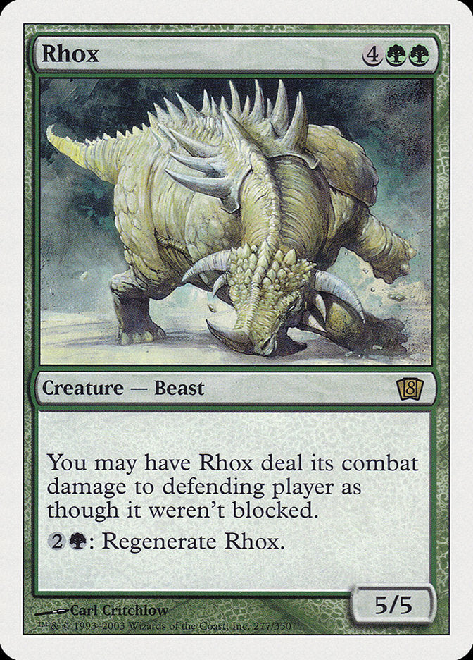 Rhox [Eighth Edition] MTG Single Magic: The Gathering    | Red Claw Gaming