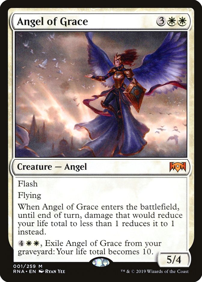 Angel of Grace [Ravnica Allegiance] MTG Single Magic: The Gathering    | Red Claw Gaming