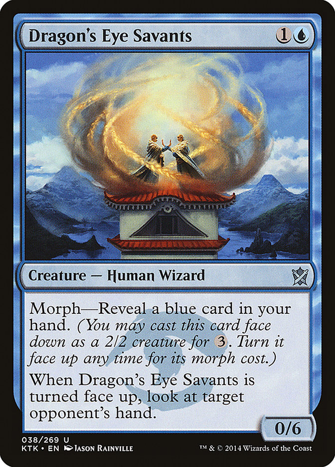 Dragon's Eye Savants [Khans of Tarkir] MTG Single Magic: The Gathering    | Red Claw Gaming